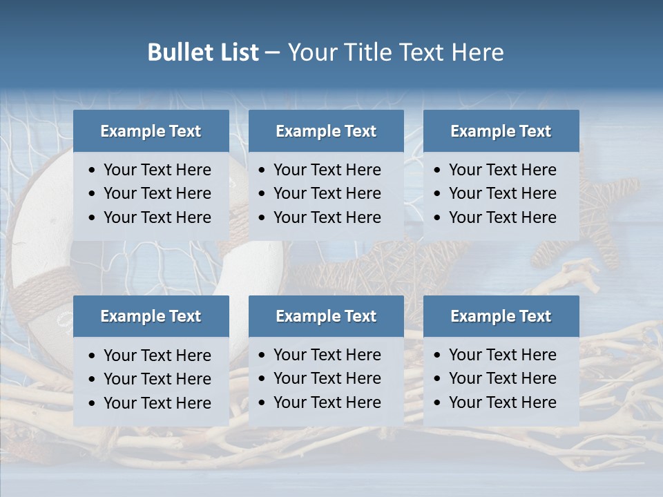 White Vessel Closeup PowerPoint Template