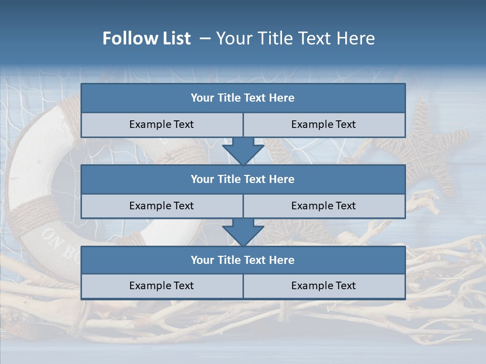 White Vessel Closeup PowerPoint Template
