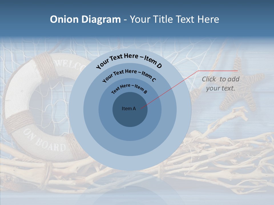 White Vessel Closeup PowerPoint Template