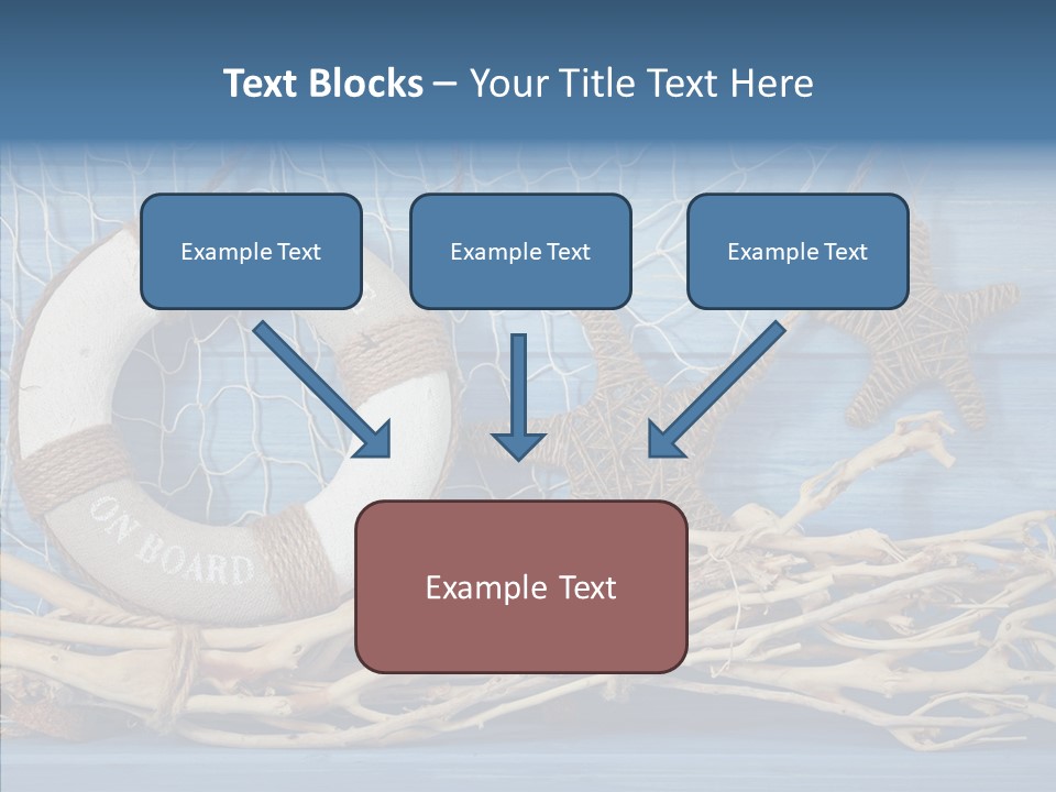 White Vessel Closeup PowerPoint Template