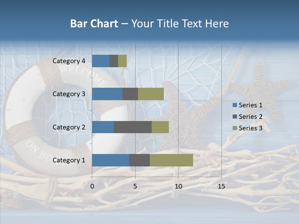 White Vessel Closeup PowerPoint Template