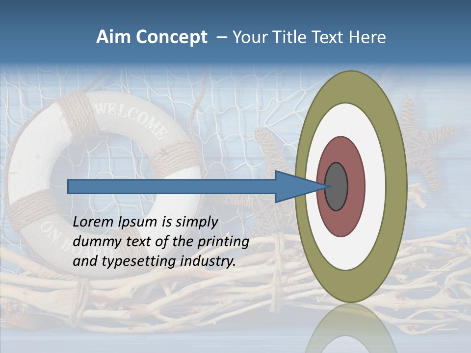 White Vessel Closeup PowerPoint Template