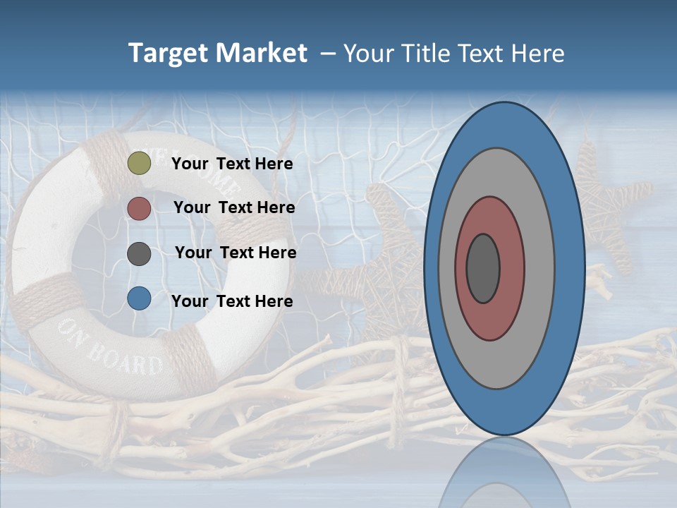 White Vessel Closeup PowerPoint Template