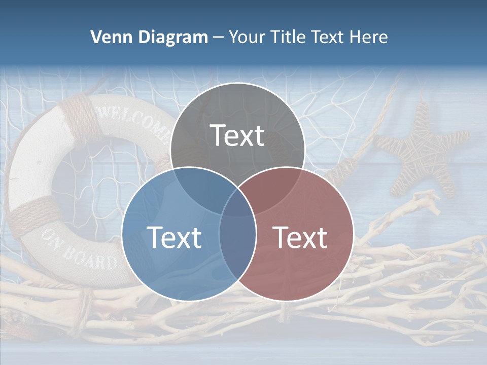 White Vessel Closeup PowerPoint Template