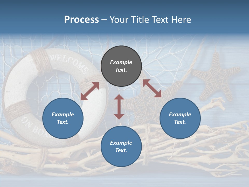 White Vessel Closeup PowerPoint Template