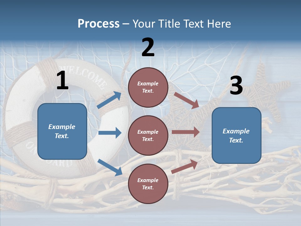 White Vessel Closeup PowerPoint Template