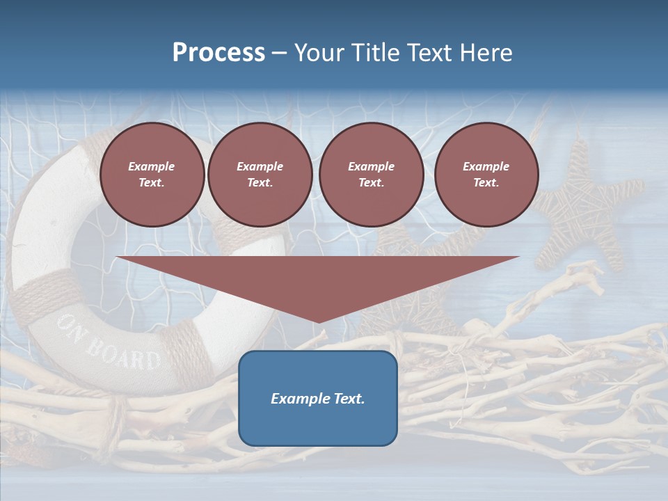 White Vessel Closeup PowerPoint Template