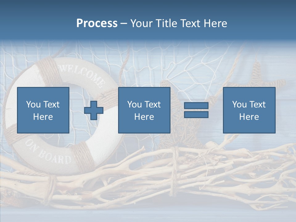 White Vessel Closeup PowerPoint Template
