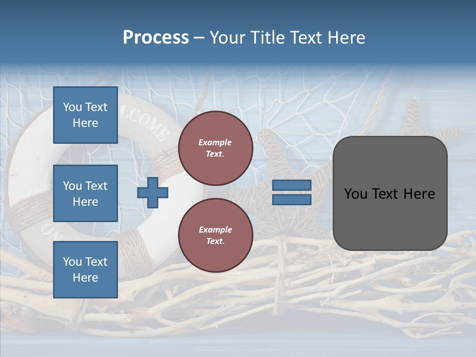 White Vessel Closeup PowerPoint Template