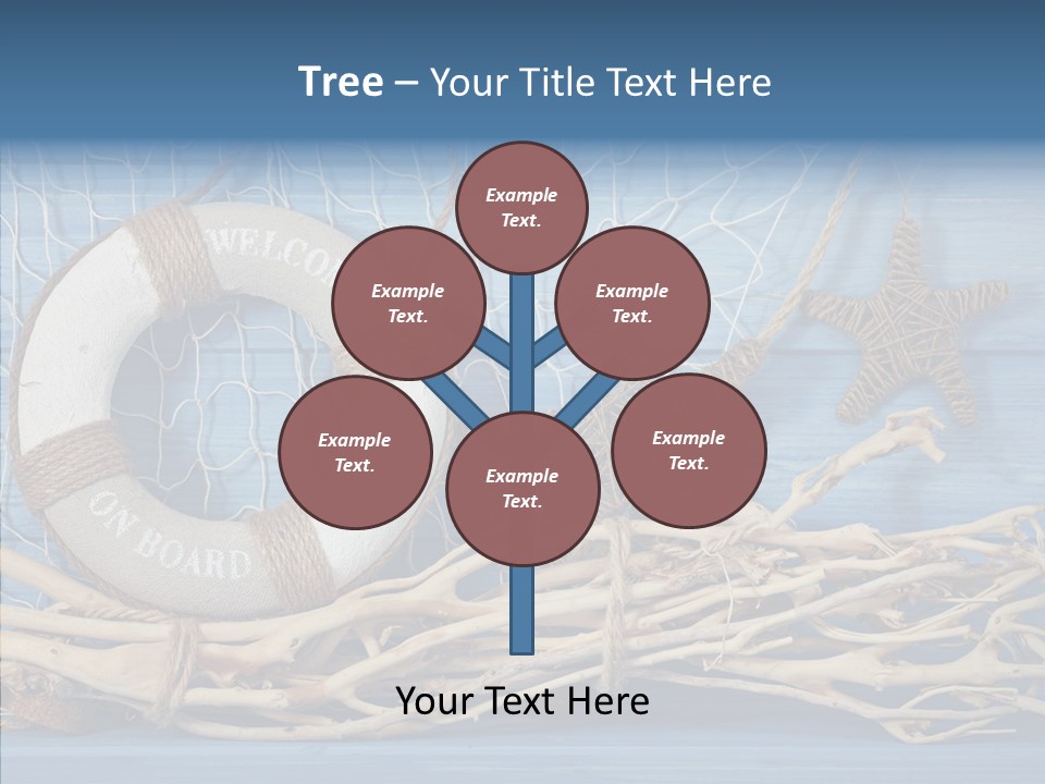 White Vessel Closeup PowerPoint Template