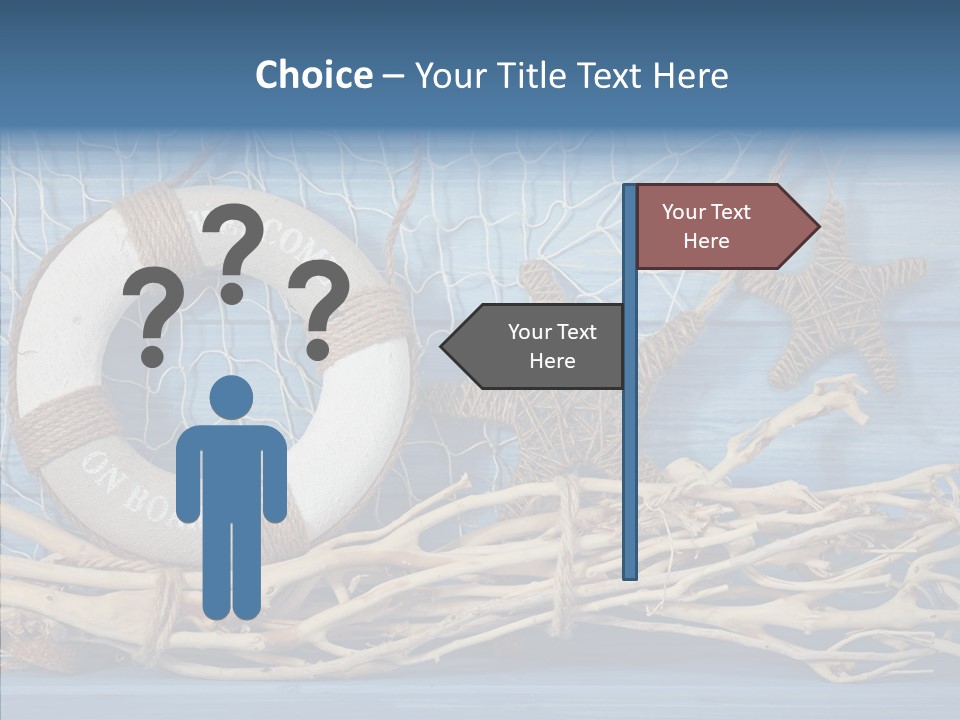 White Vessel Closeup PowerPoint Template