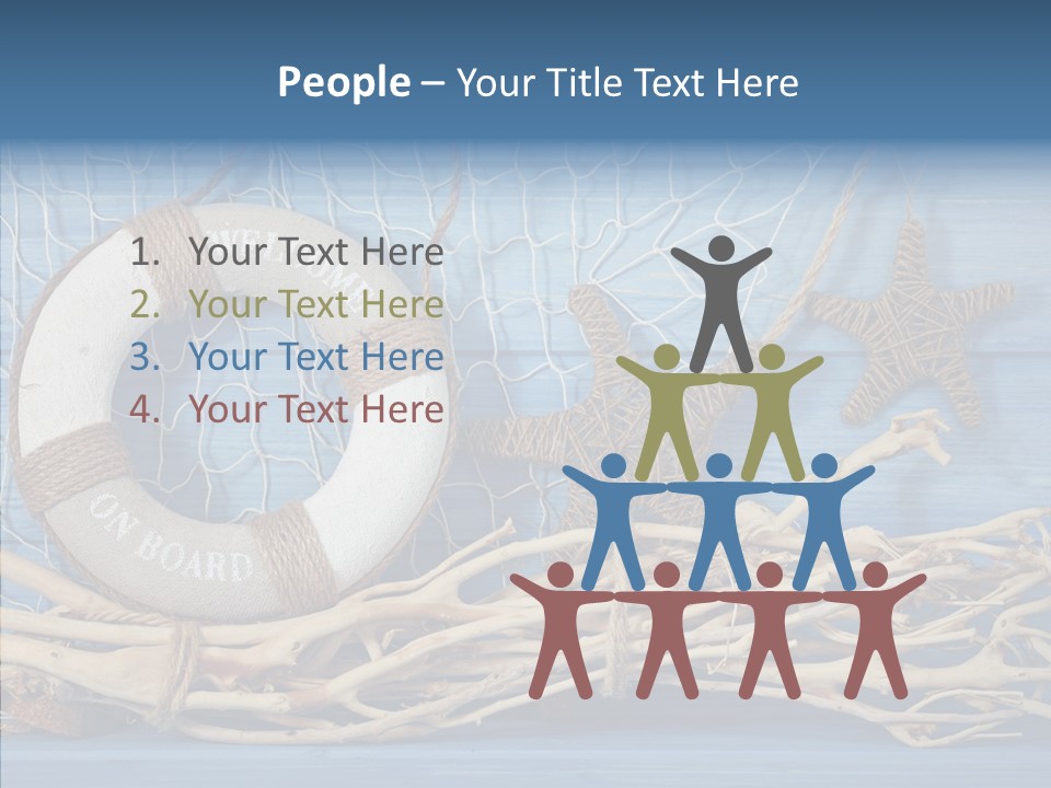 White Vessel Closeup PowerPoint Template