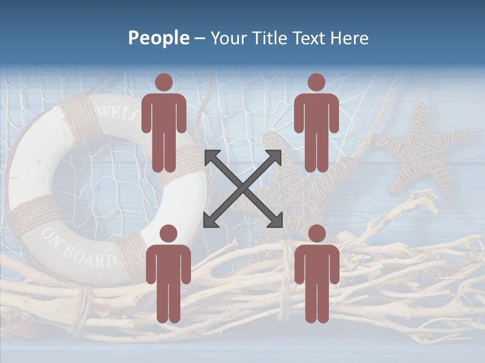 White Vessel Closeup PowerPoint Template