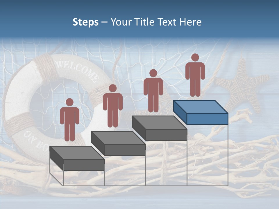 White Vessel Closeup PowerPoint Template