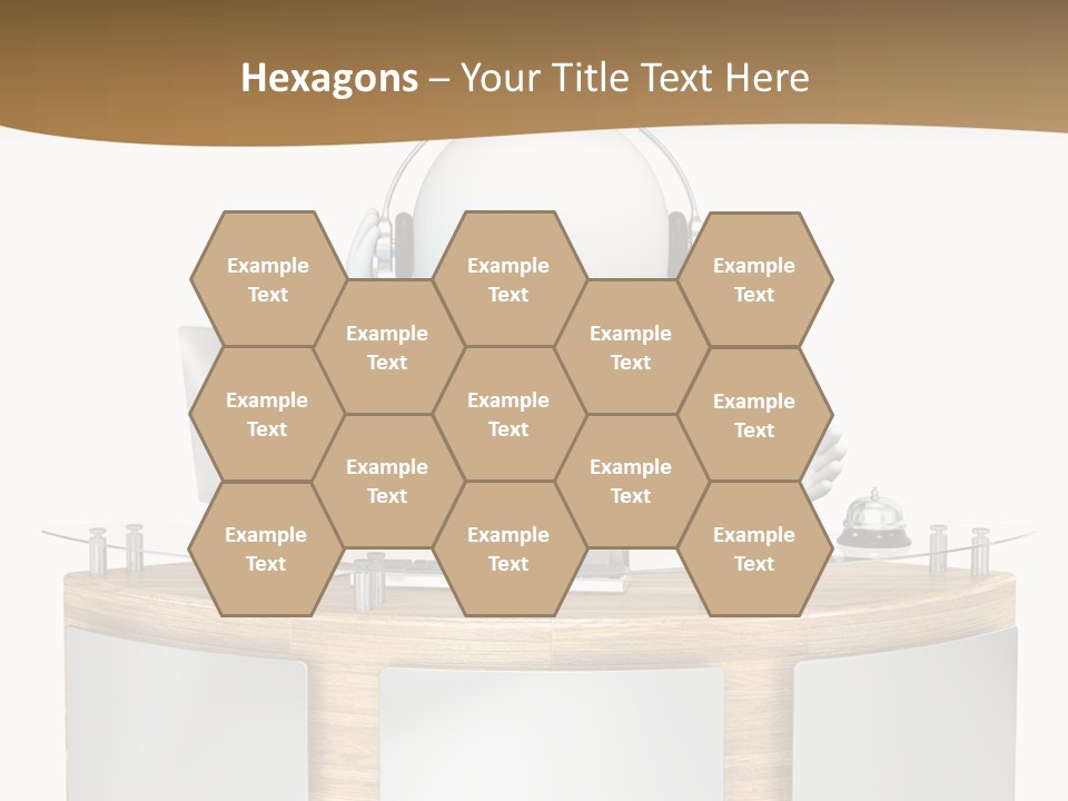 Entrance People Hotel Bell PowerPoint Template