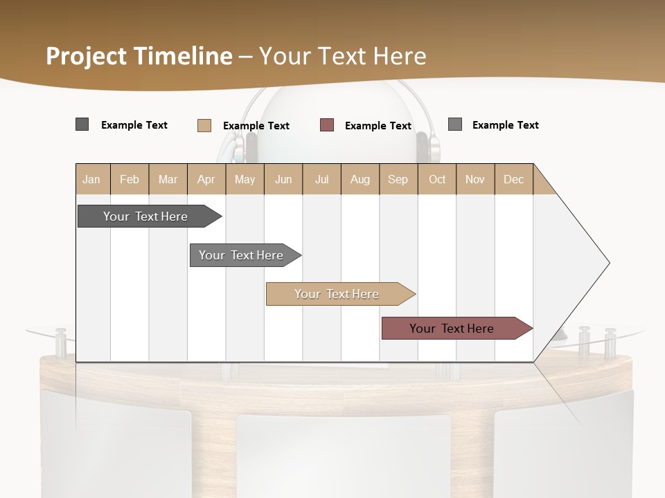 Entrance People Hotel Bell PowerPoint Template