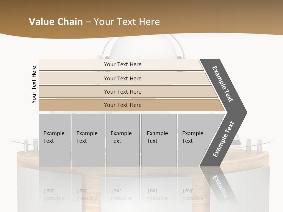 Entrance People Hotel Bell PowerPoint Template