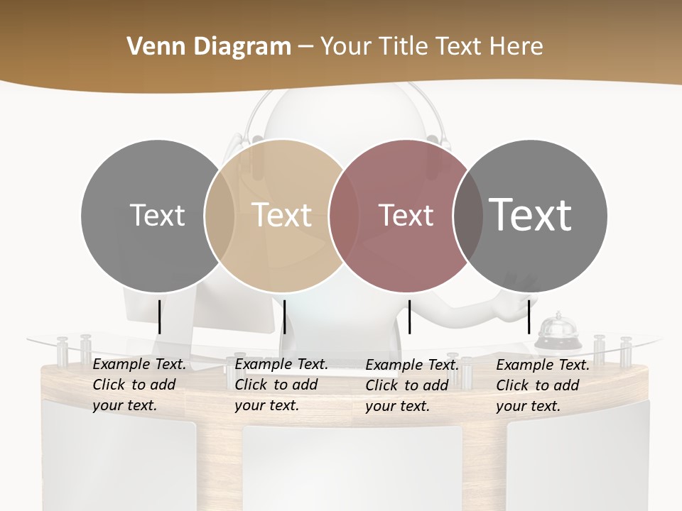 Entrance People Hotel Bell PowerPoint Template