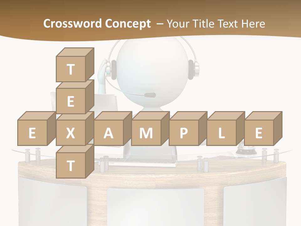 Entrance People Hotel Bell PowerPoint Template