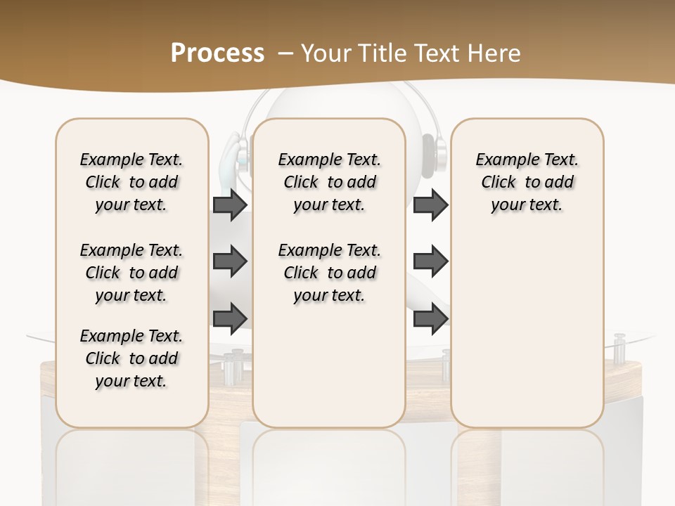 Entrance People Hotel Bell PowerPoint Template