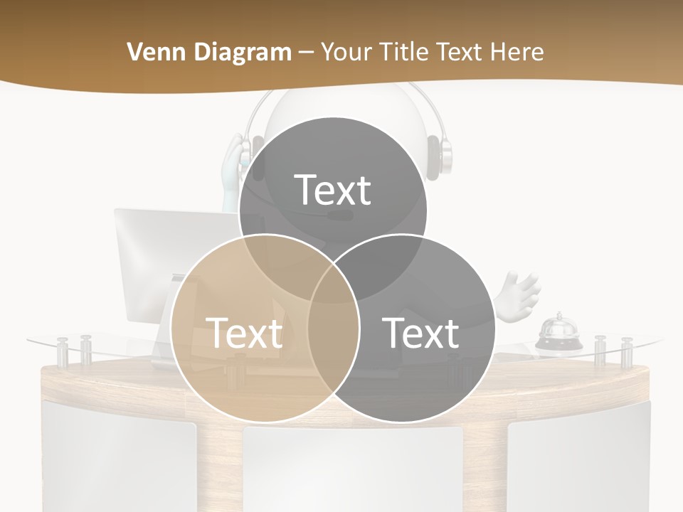 Entrance People Hotel Bell PowerPoint Template