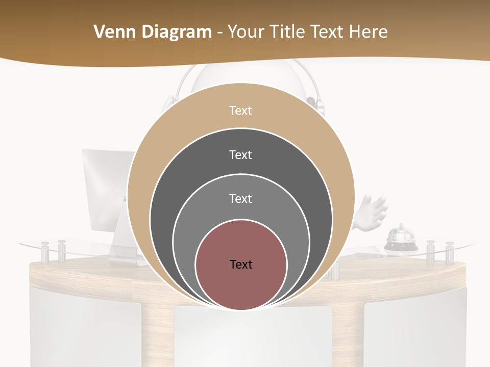 Entrance People Hotel Bell PowerPoint Template