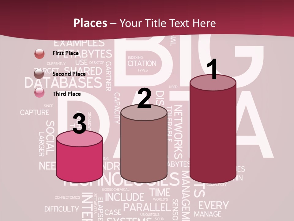 Poster Petabyte Difficulties PowerPoint Template