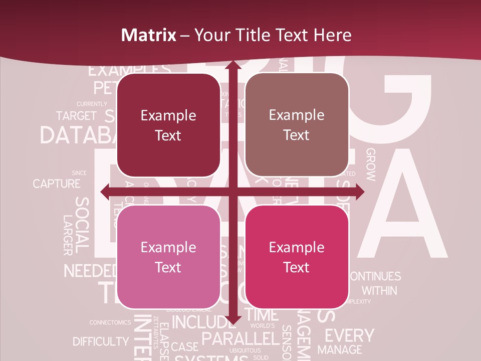 Poster Petabyte Difficulties PowerPoint Template
