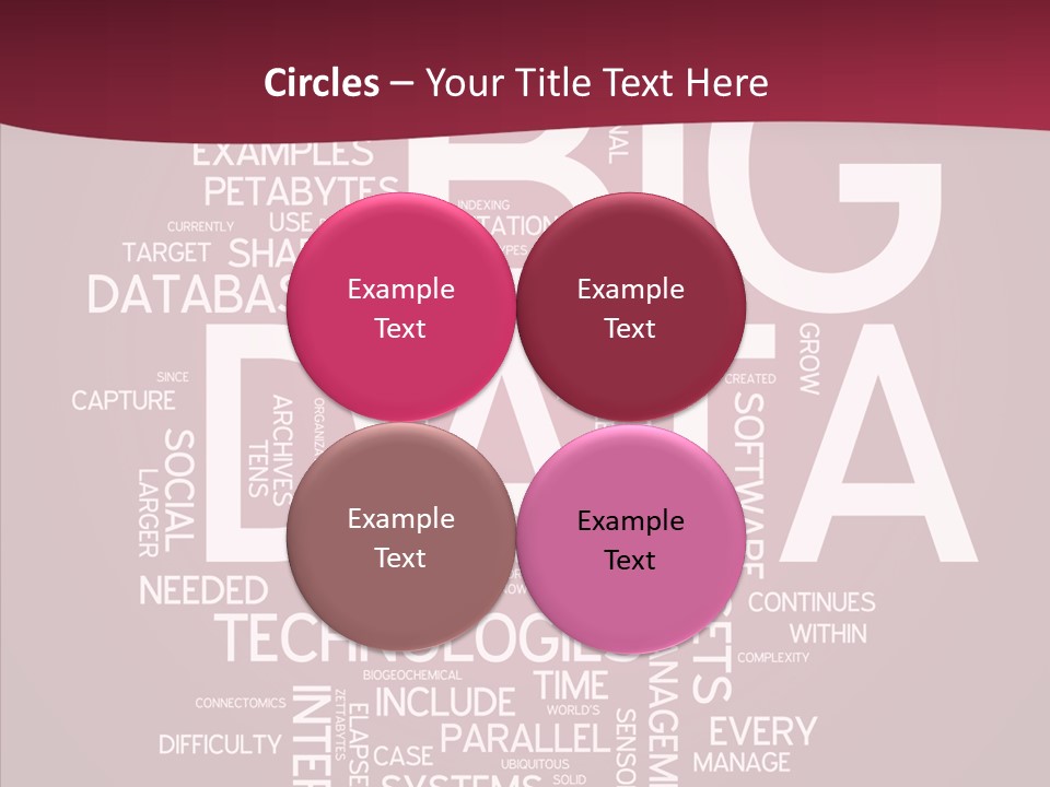 Poster Petabyte Difficulties PowerPoint Template