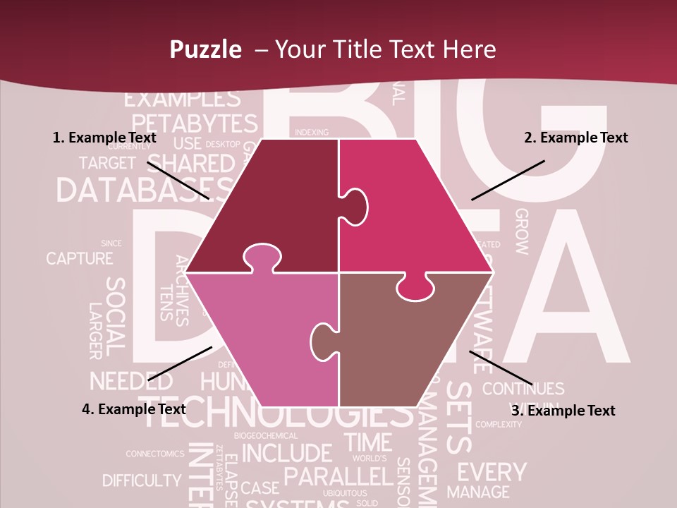 Poster Petabyte Difficulties PowerPoint Template