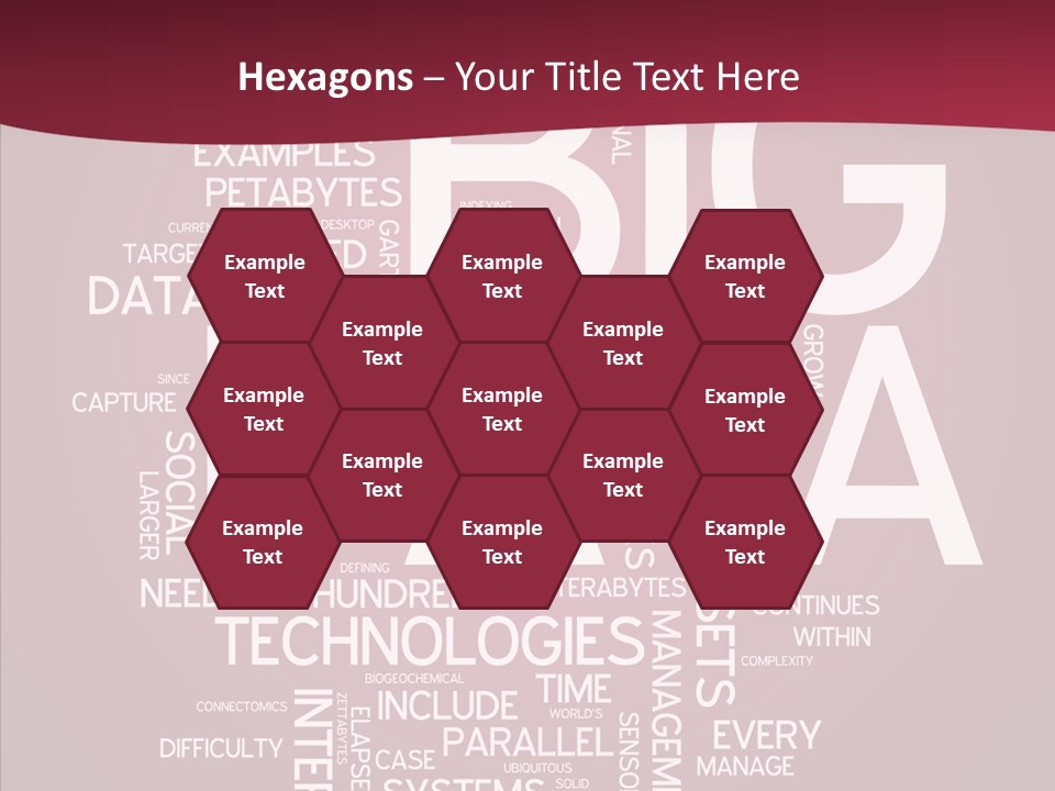 Poster Petabyte Difficulties PowerPoint Template