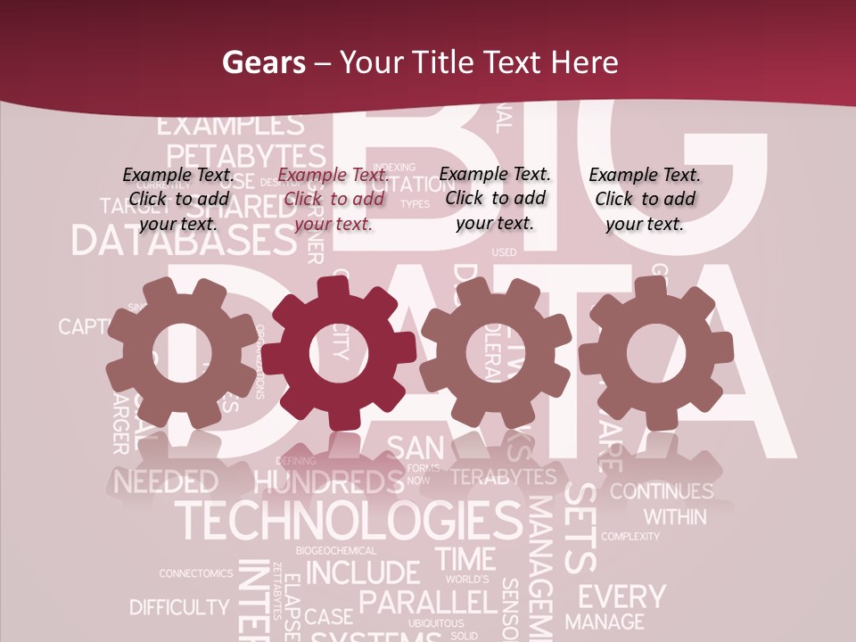 Poster Petabyte Difficulties PowerPoint Template