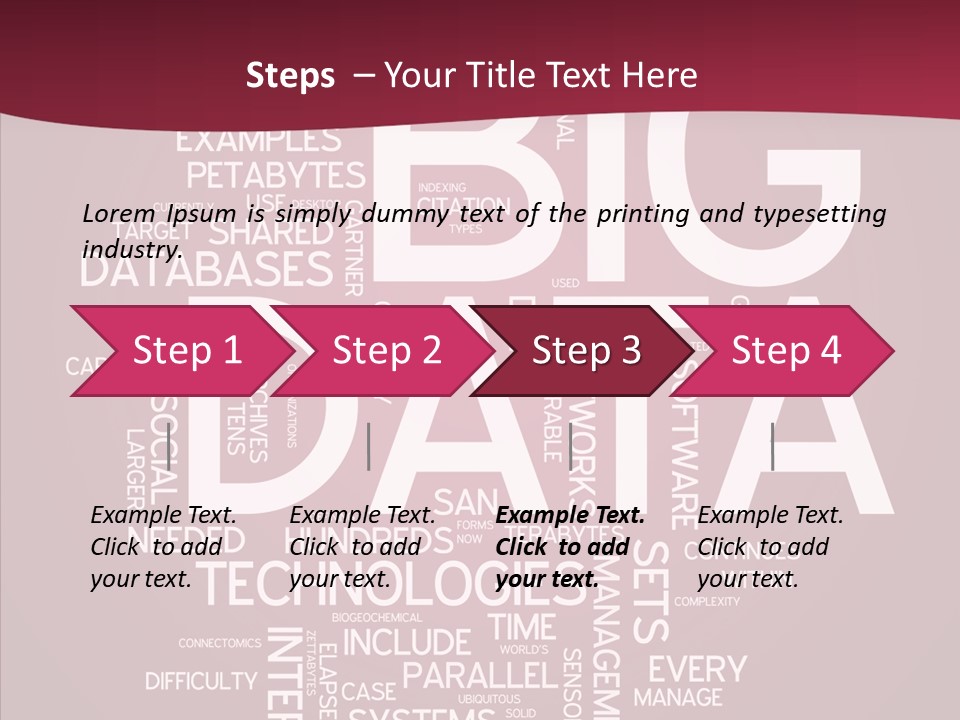 Poster Petabyte Difficulties PowerPoint Template