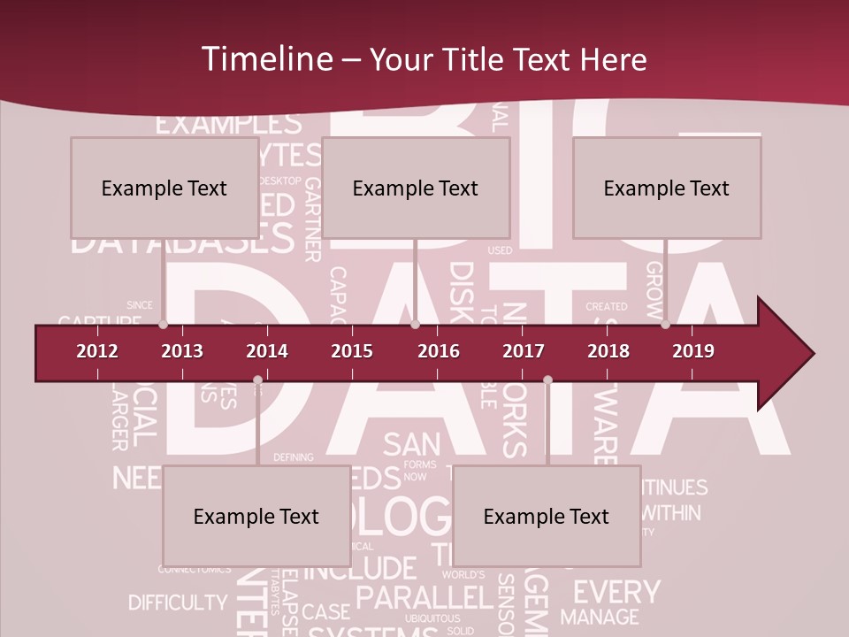Poster Petabyte Difficulties PowerPoint Template