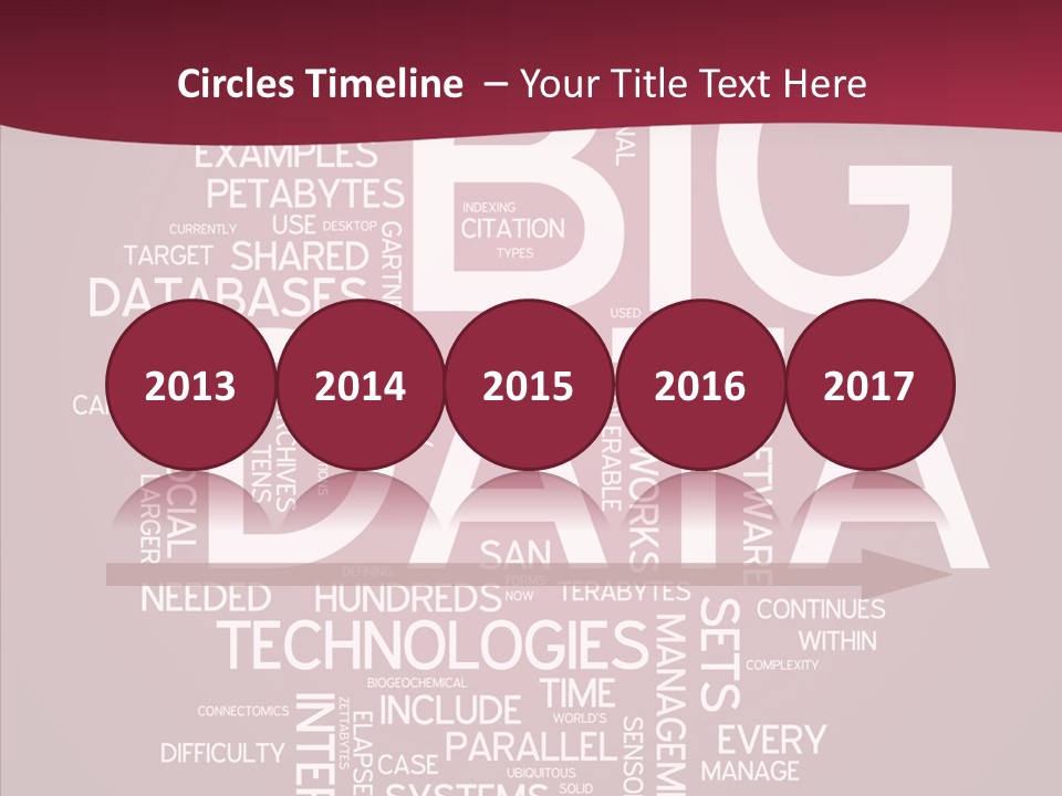 Poster Petabyte Difficulties PowerPoint Template