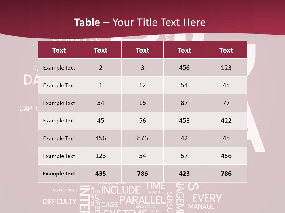 Poster Petabyte Difficulties PowerPoint Template