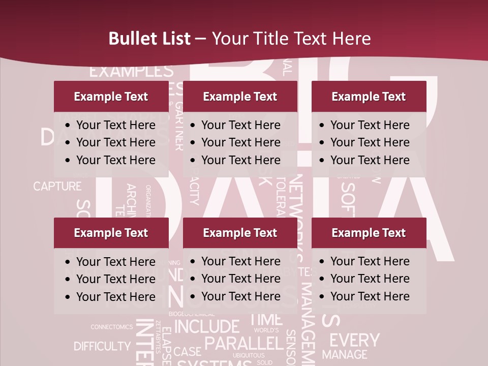 Poster Petabyte Difficulties PowerPoint Template