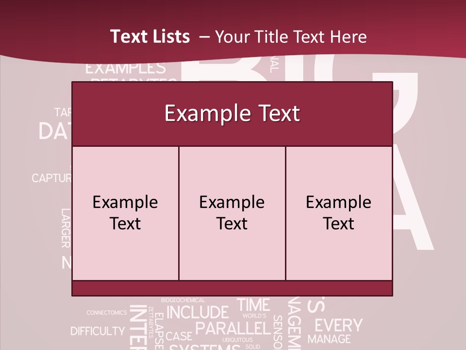 Poster Petabyte Difficulties PowerPoint Template