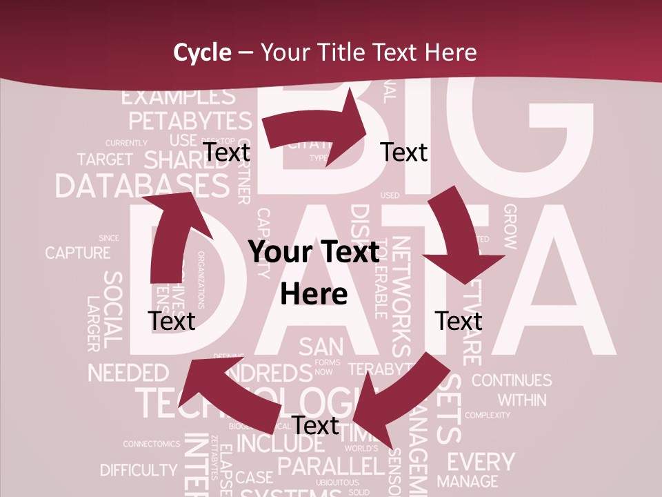Poster Petabyte Difficulties PowerPoint Template