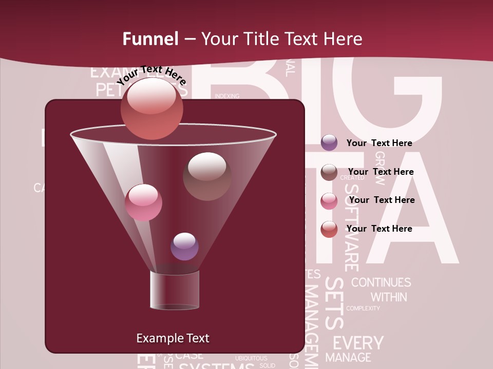 Poster Petabyte Difficulties PowerPoint Template
