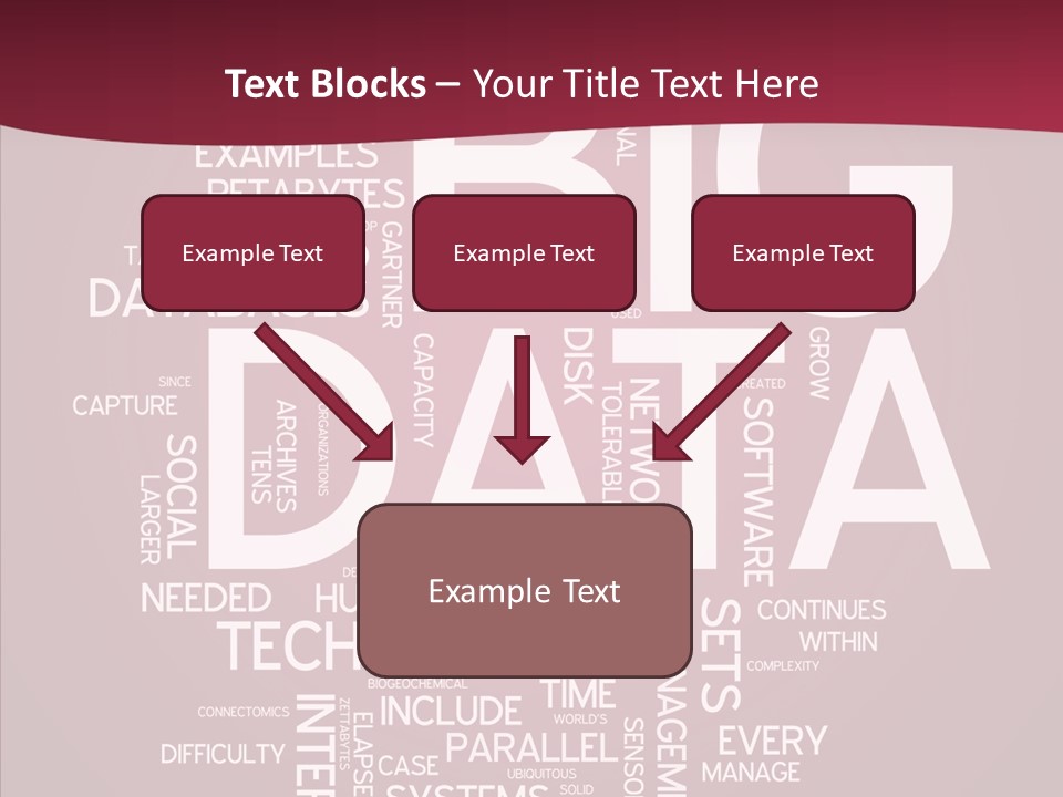 Poster Petabyte Difficulties PowerPoint Template