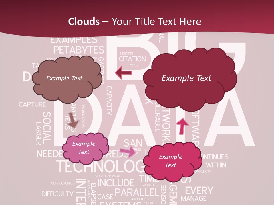 Poster Petabyte Difficulties PowerPoint Template