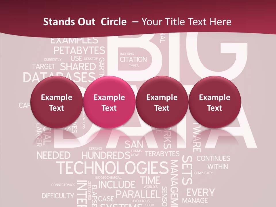 Poster Petabyte Difficulties PowerPoint Template