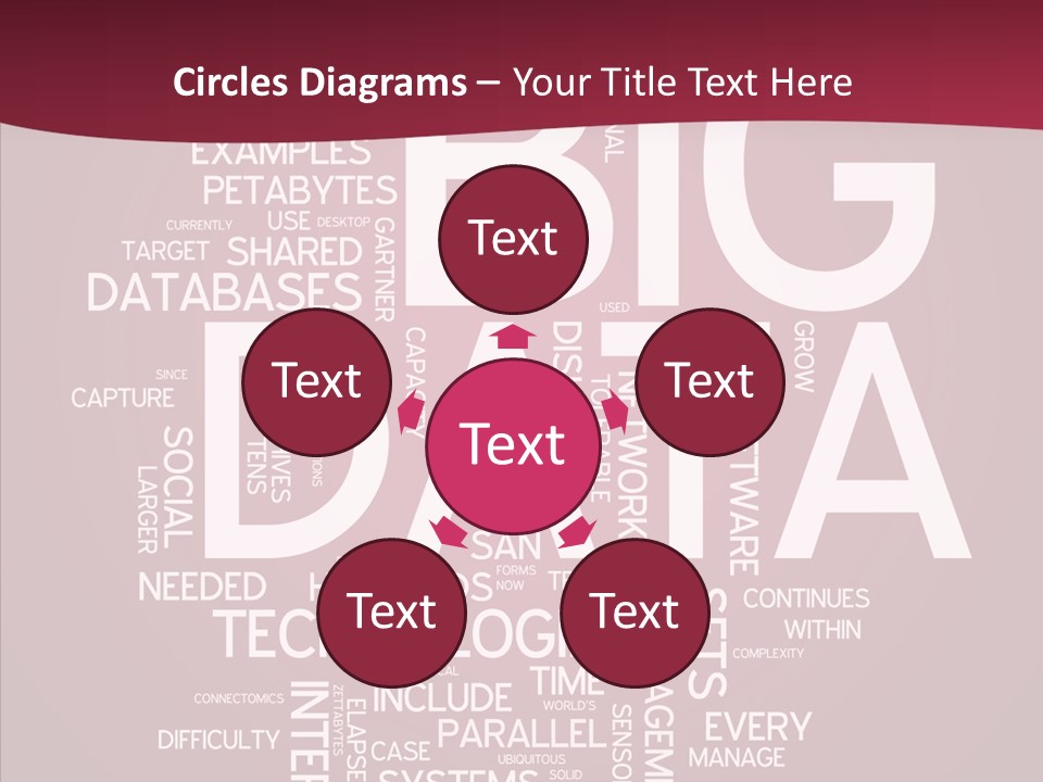 Poster Petabyte Difficulties PowerPoint Template