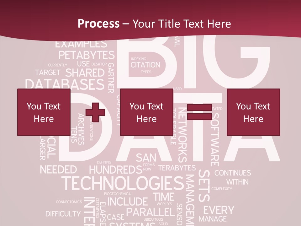 Poster Petabyte Difficulties PowerPoint Template