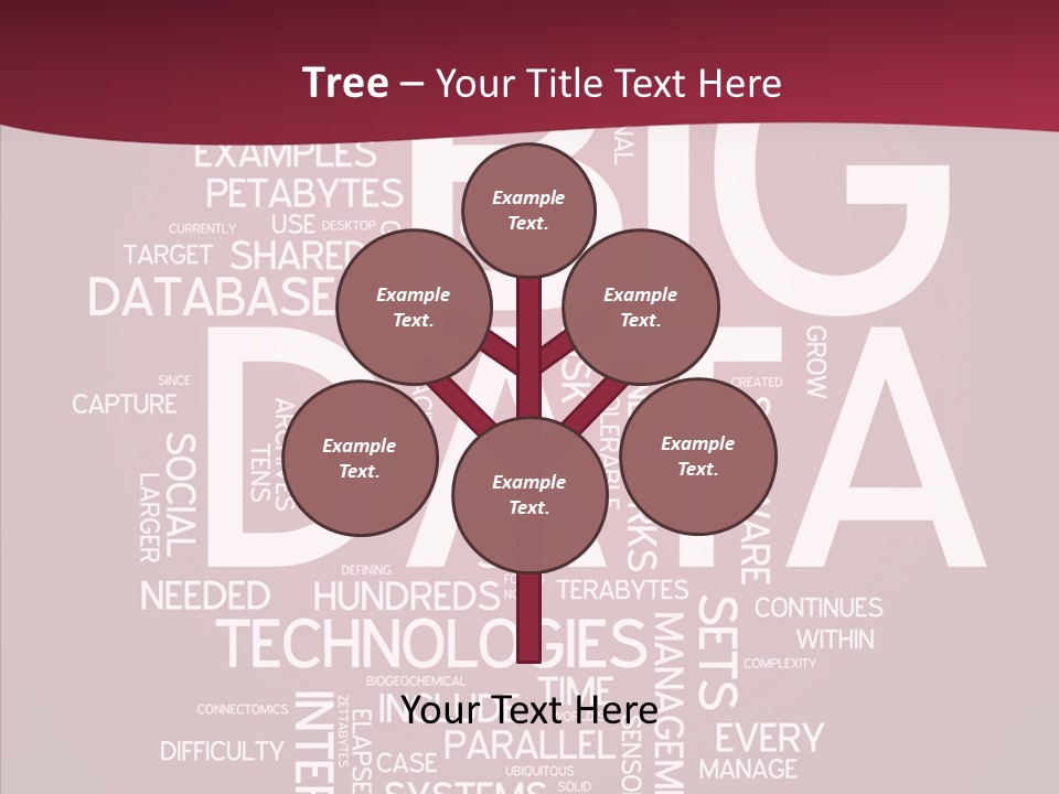 Poster Petabyte Difficulties PowerPoint Template