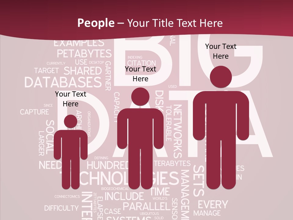 Poster Petabyte Difficulties PowerPoint Template