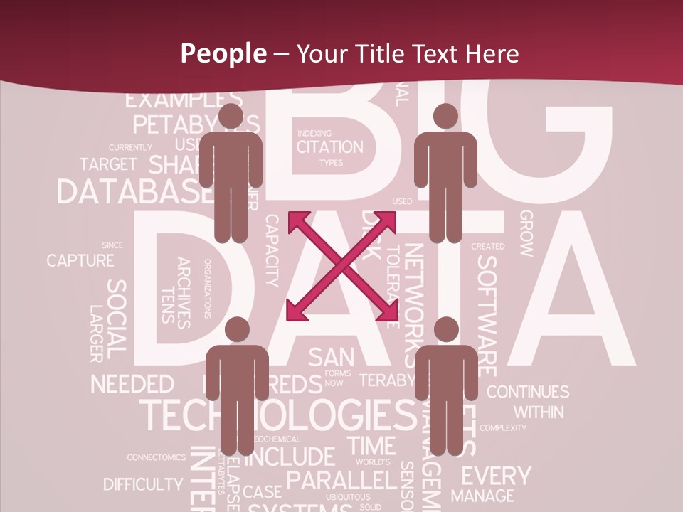 Poster Petabyte Difficulties PowerPoint Template