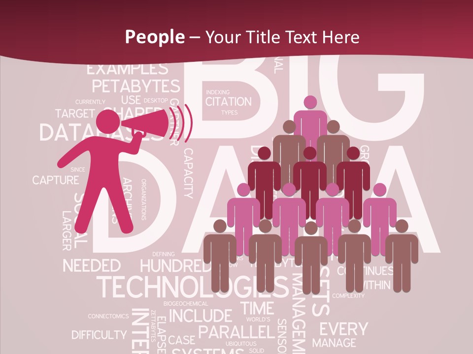 Poster Petabyte Difficulties PowerPoint Template