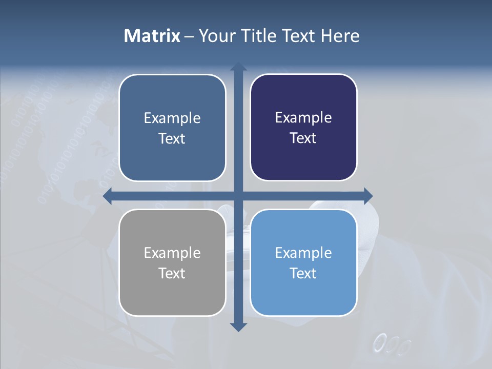 Signal Wireless Suit PowerPoint Template